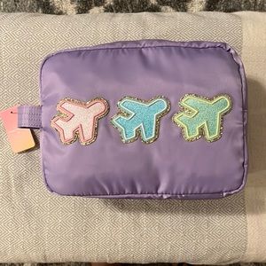 Stoney Clover Lane x Target Airplane Purple Pouch